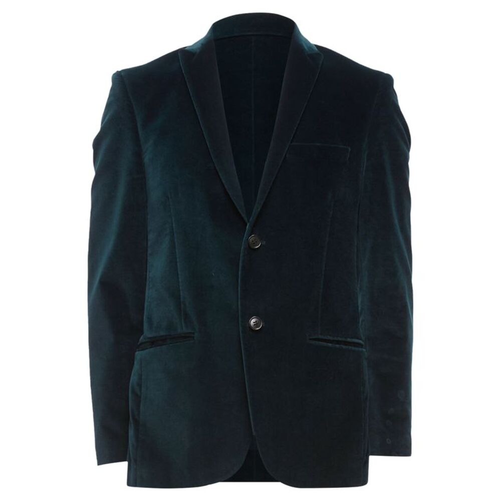 Kenzo Cotton Velvet Single Blazer